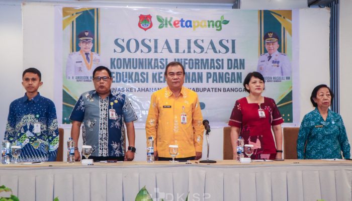 Edukasi Keamanan Pangan Berlanjut, Pemkab Banggai Apresiasi Pelaku Usaha Berkualitas