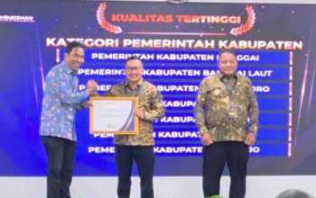 Pemda Banggai Raih Penghargaan Ombudsman RI, Kabag Organisasi Rivai : Prestasi Ini Bukan Akhir Tapi Standar Baru Pelayanan Masyarakat