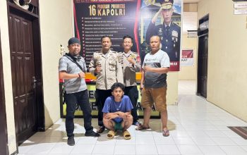 Polsek Pagimana Amankan Pelaku  Penganiyayaan, Kanit Reskrim Aiptu Rommy : Orang Tua dan Keluarga Dukung Upaya Polisi
