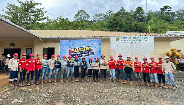 Rangkaian Peringatan BK3N di Site PT KFM Berakhir, KTT Muh Najmi Alramadhan : Keselamatan Kerja Harus Jadi Budaya