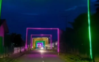 Kampung Ramadhan Salabenda Suguhkan Lampu Hias Terpanjang, Uchen Alhabsy : 10 Tahun Menjadi Kerinduan Warga