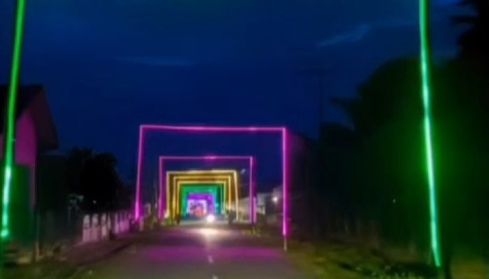 Kampung Ramadhan Salabenda Suguhkan Lampu Hias Terpanjang, Uchen Alhabsy : 10 Tahun Menjadi Kerinduan Warga