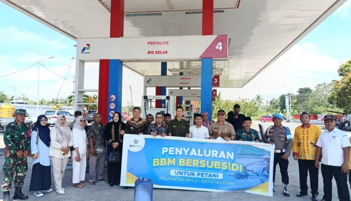 Anggota DPR RI Beniyanto Tamoreka Dorong Aplikasi X-Star Bantu Petani Nelayan, Perdana SPBU Batui Salurkan BBM Subsidi