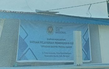 Titik Maps dan Rill Bangunan Lapangan Benturan, Dapur MBG Bunta Bisa Pindah ke Nuhon ?