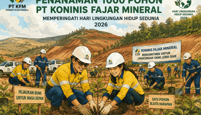 Camat Bunta Apresiasi PT KFM Konsisten Jaga Lingkungan, DLH Banggai : Inspirasi bagi Perusahaan Tambang yang Lain 