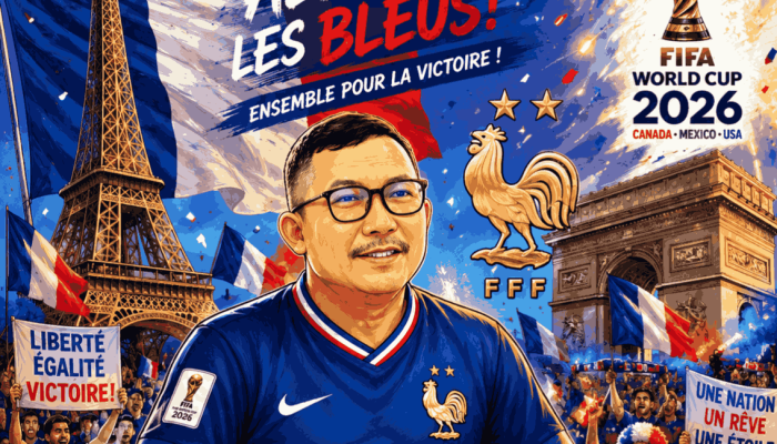 Piala Dunia 2026 : Bupati Amirudin Jagokan Prancis, Dua Alasan Dukung “Le Coq Gaulois”