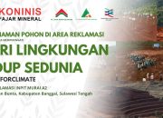 Peringati Hari Lingkungan Hidup Sedunia, KTT Najmi : Lahan Reklamasi Revegetasi Capai 45 Hektar dari Total Bukan Tambang 80 Hektar