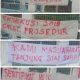 Konstatering PN Luwuk Gagal, Warga Tanjung Blokade Jalan dan Bakar Ban Bekas