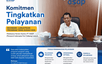 Richman Djohar (Plh) General Manager PT ASDP Indonesia Ferry Cabang Luwuk Uraikan Program Kerja dan Motto 3S