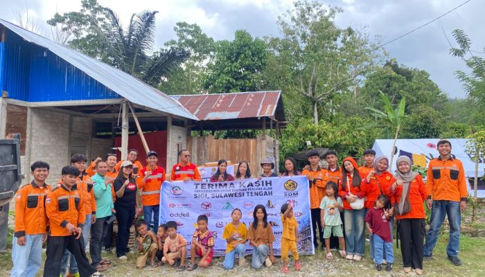 Bantuan Kemanusiaan FKTT Sulteng Berakhir, Najmi : Terima Kasih Perusahaan Pemegang IUP Telah Ringankan Beban Warga Terdampak