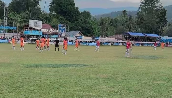 Gol Semata Wayang Kunci Kemenangan Bunta Putra FC Menuju Laga Final Versus Ampana