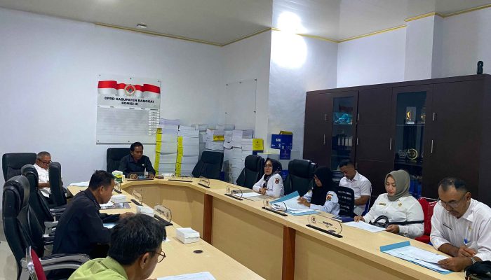Komisi III DPRD Banggai Dukung Penganggaran Disperindag Banggai Tahun 2027