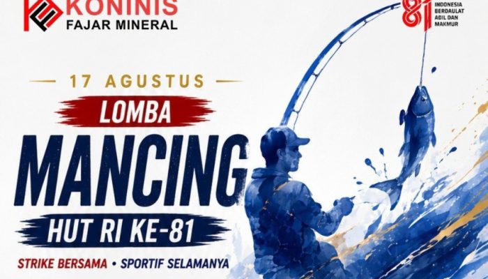 Menakar Ekosistem Biota Laut Terjaga, PT KFM Jadikan Sekitar Kawasan Perairan Jetty Jadi Zona Lomba Mancing