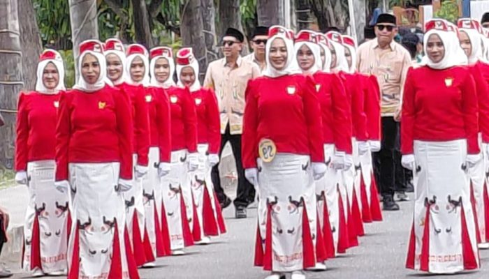 Gerak Langkah Tim Disperindag Banggai Tampil Gacor dan Menawan, Akankah Juara 1 Kembali Dalam Genggaman ?