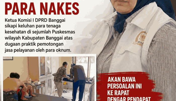 Komisi I DPRD Banggai Sikapi Keluhan Tenaga Kesehatan, Lisa Sundari : Saya Tidak Ingin Hak Nakes Jadi Objek Para Oknum