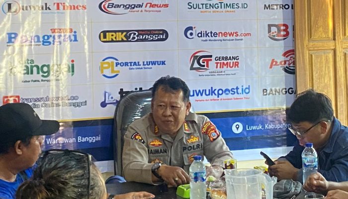 AKP Saiman Kunjungi PWB Berbagi Kisah dan Dinamika Pemberitaan Hingga Isu Terkini