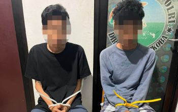 Satresnarkoba Tangkap 2 Pemuda Pengedar Narkoba di Luwuk, Barang Bukti 36 Paket Sabu Disita